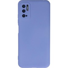 Magicool Xiaomi Redmi Note 10 5g Kılıf Nano Içi Kadife Silikon - Lila