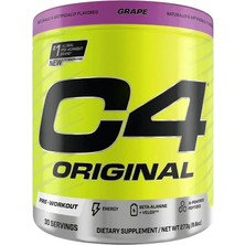 Cellucor C4 Original Energy Booster Preworkout 273 G 30 Servis - Grape