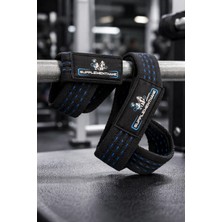 Supplementhane 8 Loop Lifting Straps Halter Kayışı  Straps 2'li Paket - Mavi