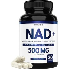 Dorado Nutrıtıon Nad Nicotinamide Riboside Support Made In The Usa - 30 Vegan Caps