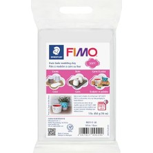 Kazan Hobi Fimo Soft Polimer Kil, White - 454G, 8 Porsiyonlu Büyük Pişirme Bloğu, Takı ve Dekorasyon Için Kendi Renk Tonlarınızı Yaratın - Ürün No. 8021-0