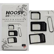 Kazan Hobi 4'ü 1 Arada Nano Micro Sım Adapter Sim Kart Için Set iPhone 4 5 6 Samsung Htc Universal