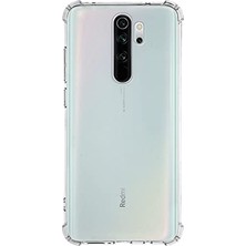 Kazan Hobi Xiaomi Redmi Note 8 Pro ile Uyumlu ile Uyumlu Kapak Köşe Korumalı Airbag Antishock Şeffaf Silikon Kılıf
