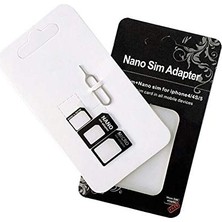Kazan Hobi Nano ve Micro Sim Kartları Için Sim Kartı Adaptörü