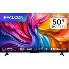 Kazan Hobi 50S55A 50 Inç QLED Smart Tv Fhd Hdr 10 Gaming Android Tv, Dolby Audio, Oyun Modu, Ince Tasarımlı Çoklu Göz Koruma (2026 Modeli)