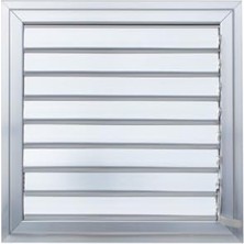 Kazan Hobi Genel Alüminyum Menfez Havalandırma Panjur, Uzun Ömürlü, Banyo Wc Için, Türkiye Üretimi (Parlak, 30CMX40 Cm)