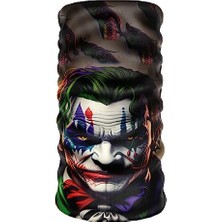 Kazan Hobi Bebo Store Extreme Spor Motor ve Bisiklet Kullananlara Özel Desenli Buff Boyunluk Bandana Balaklava - Joker-1