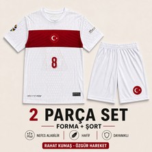 Yensa Türkiye Arda Güler Çocuk Futbol Forması 2'li Set Forma - Şort