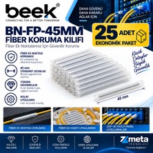 Beek Fiber Koruma Kılıfı, 45MM 25 Adet