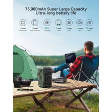 Joyroom JR-PBF10 100W 75.000 Mah Doğa Kamp Powerbank Güç Kaynağı