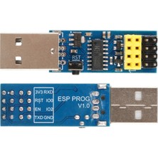 Kahveci Elektronik Store ESP-01S Esp Prog USB Programlayıcı Modül CH340C Çip Otomatik Resetli V1.0