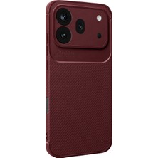 Kahveci Elektronik Store Huawei Honor 600 Pro Auto Focus Karbon Kapak - Bordo