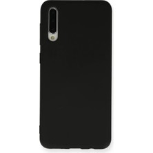 Kahveci Elektronik Store Samsung Galaxy A30S Kılıf Nano Içi Kadife Silikon - Siyah