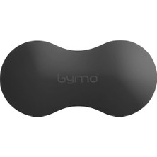 Gymo Pro Series Silikon Peanut Masaj Topu Siyah
