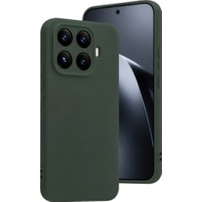 Kahveci Elektronik Store Xiaomi Mi 17T Pro Nano Içi Kadife Silikon - Koyu Yeşil