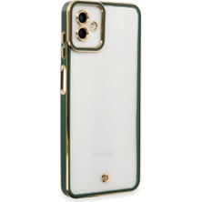 Kahveci Elektronik Store Samsung Galaxy A04 Kılıf Liva Lens Silikon - Yeşil