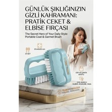 Pileli Store 2'li Mini Leke ve Toz Fırçası Seti - Elbise, Ayakkabı, Yaka Için Pratik Çanta Boy Fırça 723098