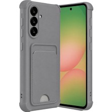 Kahveci Elektronik Store Samsung Galaxy A17 5g Kelvin Kartvizitli Silikon - Gri