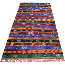 Zehra Abla Halı Yeni El Dokuma Şaheser Zara Sivas Yün Kilim 7468
