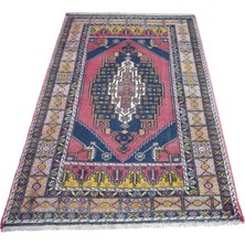 Zehra Abla Halı Vintage El Dokuması Arısama Model Niğde Yün Halı 7463