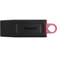 Kingston Kıngston DTX/256GB USB 3.2 Data Traveler Exodia  Gen 1 Flash Disk (Siyah - Pembe)