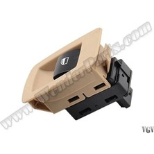 Bmw E90+LCI X5:E70+LCI X6:E71 Cam Düğmesi Ön Sağ Arka Sol Sağ Bej Çerçeveli E87 Arka 61316945876 Wender