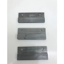 Pileli Store 3'lü Paket Kara Şimşek Çelik Kalın Kesme Yedek Bıçak