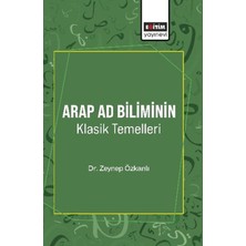 Eğitim Yayınevi Arap Ad Biliminin Klasik Temelleri