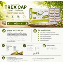 Trex Tea Trex Cap Bitkisel Detoks Kapsülü 30 Kapsül Türkiye Menşeli Pratik Kullanım İçin