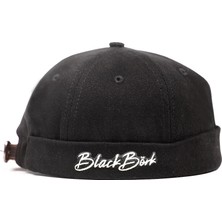 BlackBörk Siyah Docker Şapka