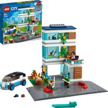 LEGO City Aile Evi 60291 - 388 Parça Çocuklar için Eğlenceli Oyuncak Yapım Seti Hediyelik