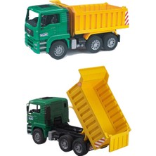 Bruder Br02765  Man Damperli Kamyon Oyuncak Araç  Model Br02765 Dayanıklı Malzeme ile Eğlenceli Oyun