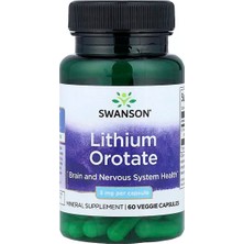 Swanson Vitamins, Lityum Orotat, 5 Mg,