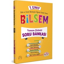 Anonim Editör Yayınları 1. Sınıf Bilsem Tamamı Çözümlü Soru Bankası 2023