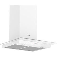 Bosch DWG66CD20T Beyaz Duvar Tipi Davlumbaz 60 cm Yüksek Emiş Gücü ve 54 dB Sessiz Çalışma