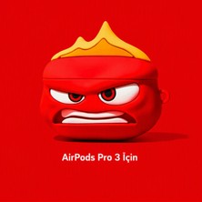 Nanospace Airpods Pro 3 Ile Uyumlu Kılıf Cartoon Figürlü Silikon Crtn-Fgr-Dsny-Angr