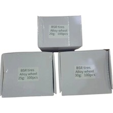 Bsr Alaşım Janta Çakmabalans Kurşun Galvanizçelik 20-25-30GR - 100 Ad