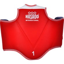 Haşado Safeguard Taekwondo Vücut Göğüs Koruyucu Yelek Şiddetli Darbelere Karşı Koruma