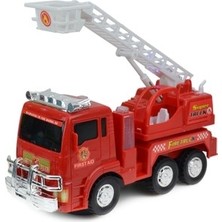 Toys Işıklı Sesli Itfaiye Aracı Oyuncak 2-7 Yaş Arası Erkek Çocuklar İçin Eğlenceli Kamyon