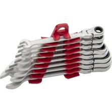 İzeltaş Mafsallı Cırcır Kombine Anahtar Takımı 12 Parça Ergonomik Tasarım ile Dayanıklı Kullanım
