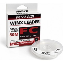 Fishack Fluorocarbon Lider Misina - Ryuji Winx Leader - 50 mt - 0,26MM