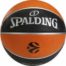 Spalding TF-150TURKISH Airlines Euroleague Basketbol Topu No:7 Turuncu Renk Yüksek Performans İçin