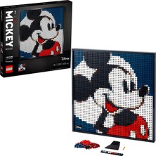 LEGO Art Disney’s Mickey Mouse 31202 - 2658 Parça Yetişkinler için Duvar Dekoru Seti