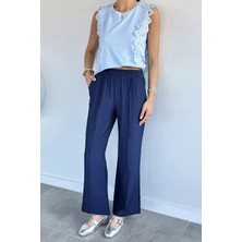 Gülseli Çimalı Bol Paça Pantolon P-00022290