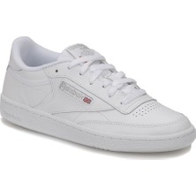 Reebok Club C 85 Unisex Beyaz Sneaker Konforlu Tasarım ve Dayanıklı Taban ile Spor ve Günlük Kullanıma Uygun