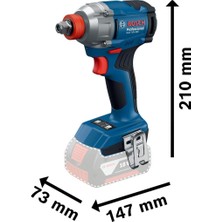 Bosch Professional Gdx 18V-285 + Gsr 185-LI 5 Ah Çift Akülü Elektrikli El Aletleri Seti 06019K3026