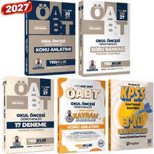 Yediiklim Yayınları 2027 Meb Ags Öabt Okul Öncesi Öğretmenliği Konu Anlatımı ve Çözümlü Soru Bankası Seti(Güncel Baskı)