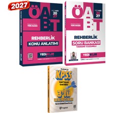 Yediiklim Yayınları 2027 Meb Ags Öabt Rehberlik Öğretmenliği Konu Anlatımı-Çözümlü Soru Bankası Seti(Güncel Baskı)