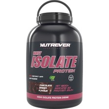 Nutrever Whey Isolate Protein 1800 gr Çikolata İçerikli Yetişkinler İçin 60 Servis