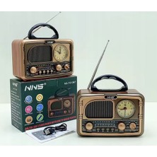 Arell Teknoloji Nostaljik Bluetoothlu NS-7212BT USB / Sd / Radyo Müzik Kutusu